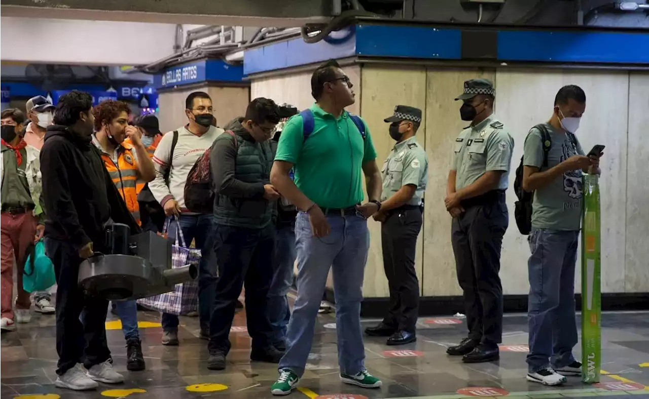 Despliegan a más elementos de la Guardia Nacional en el Metro que en estados con violencia