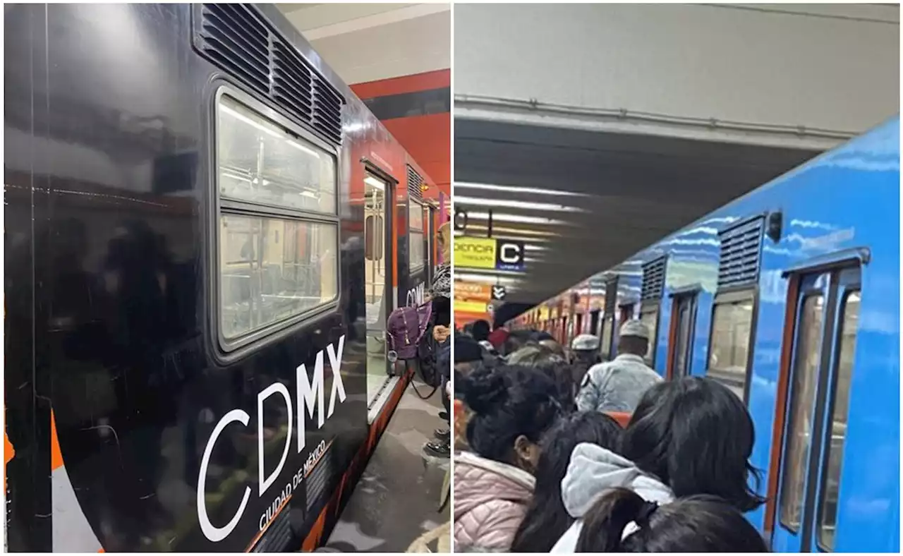 ¿Sabotaje en el Metro? Se descompone frente a la Guardia Nacional tren de la Línea 7