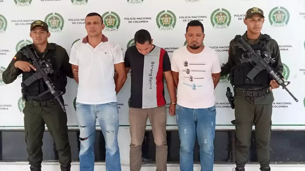 Capturan a tres hombres por el secuestro de un ganadero en Valledupar