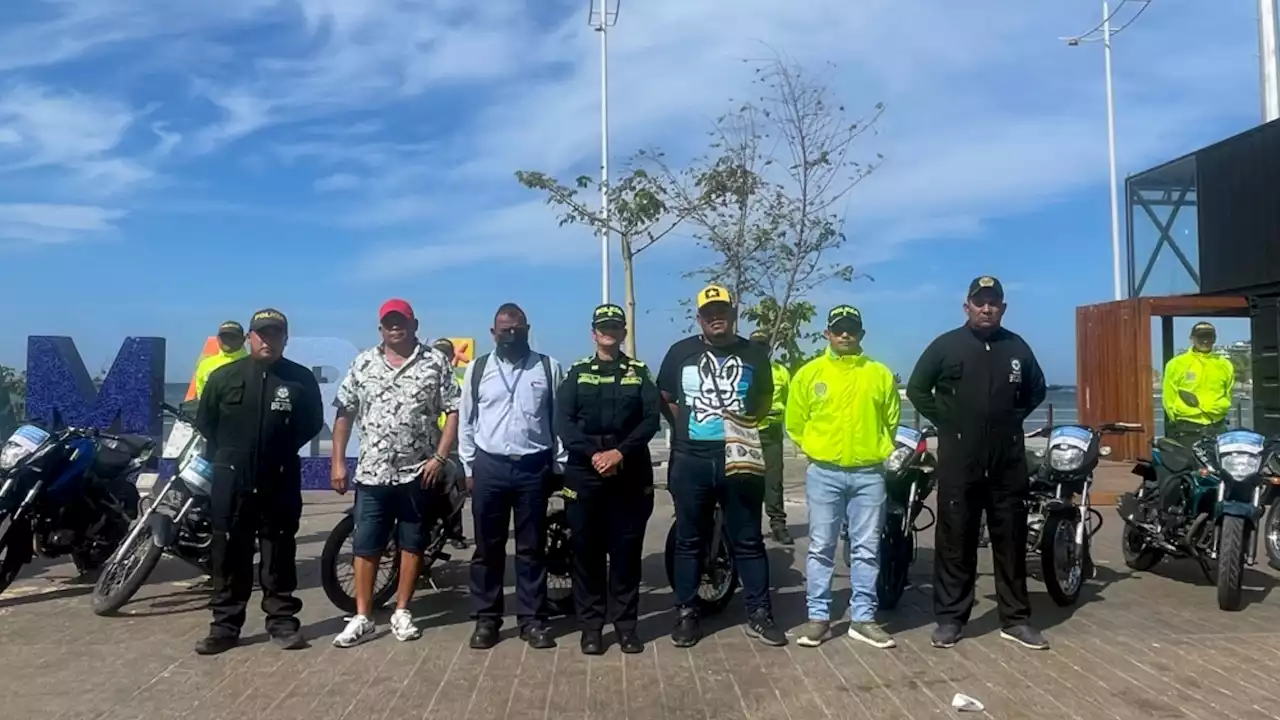 Policía recuperó 13 motocicletas y un automóvil hurtado en Santa Marta