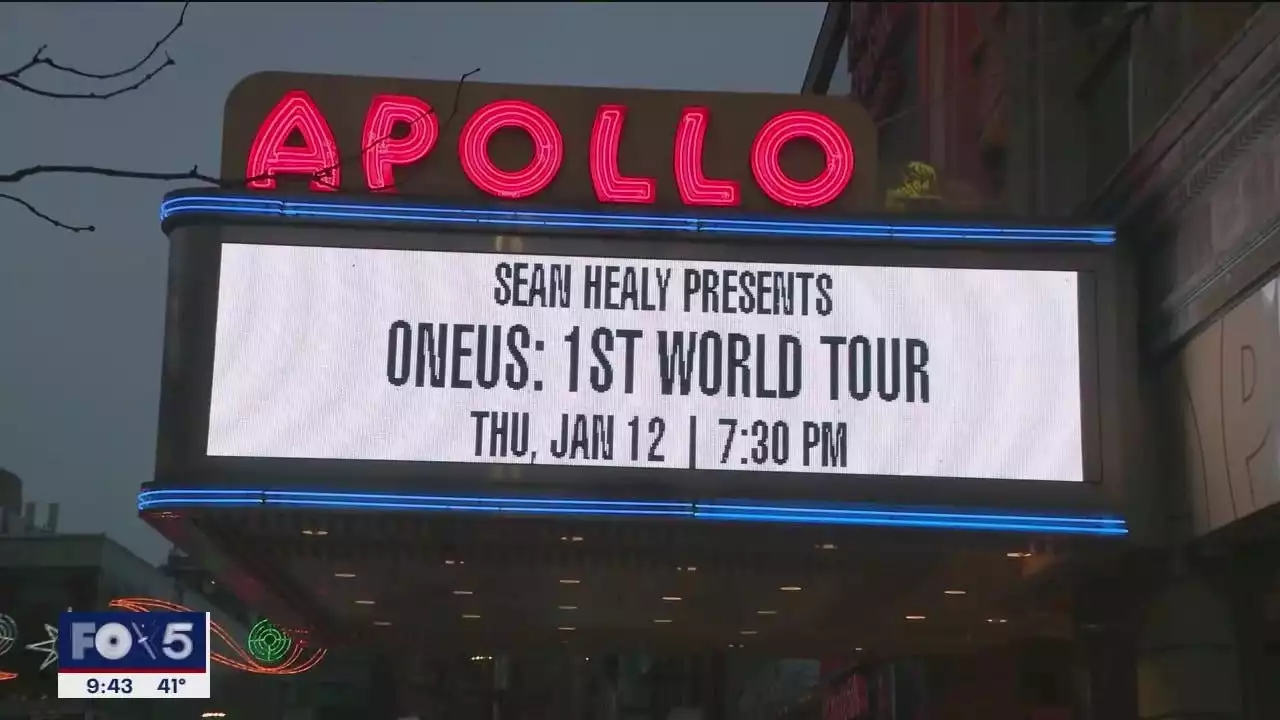 K-pop group Oneus kicks off world tour at The Apollo