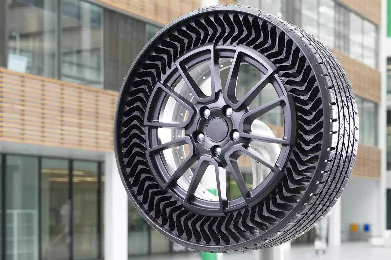 Les pneus sans air de Michelin arrivent enfin sur les routes