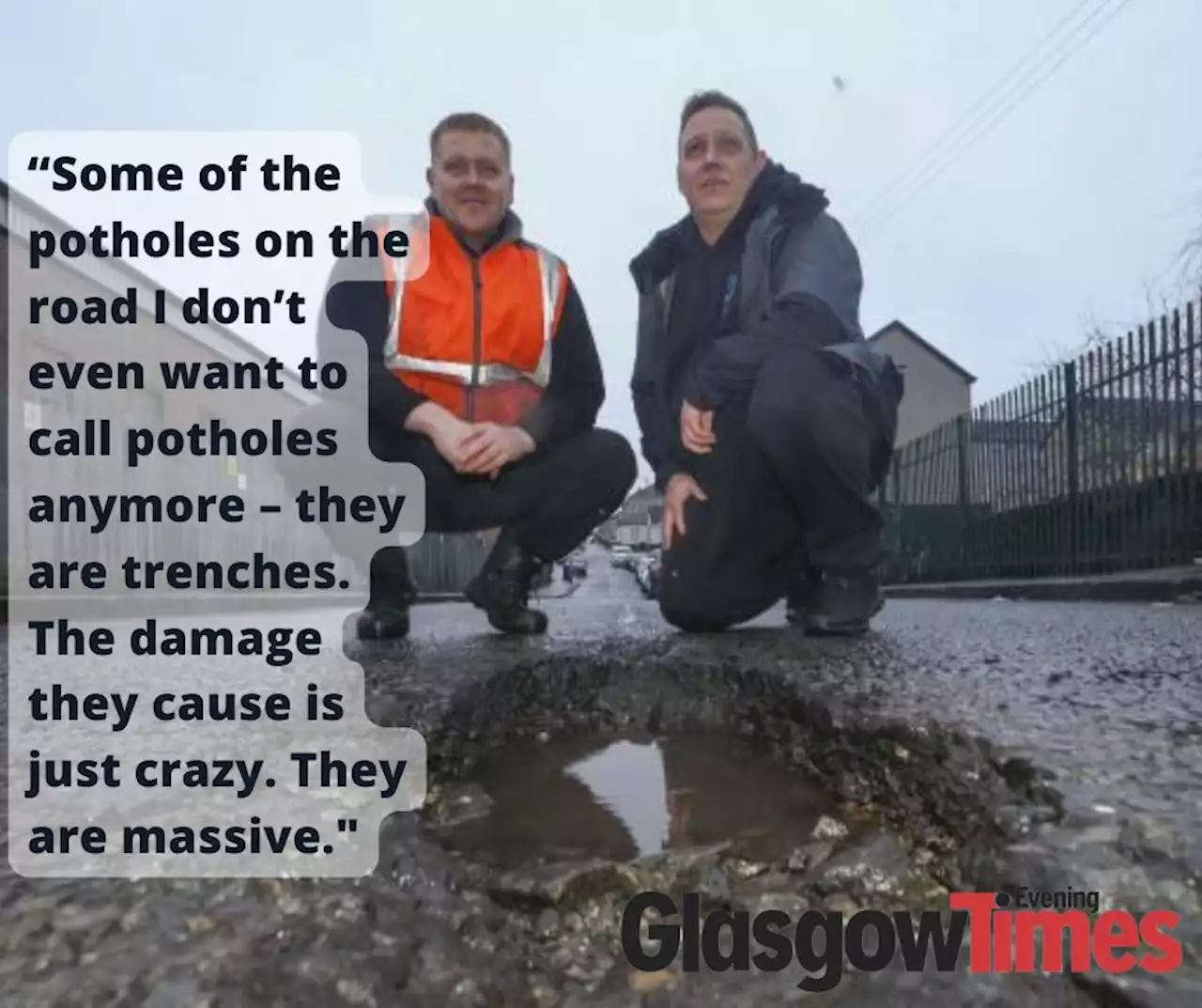 Potholes in Glasgow are 'getting worse' says community group founder