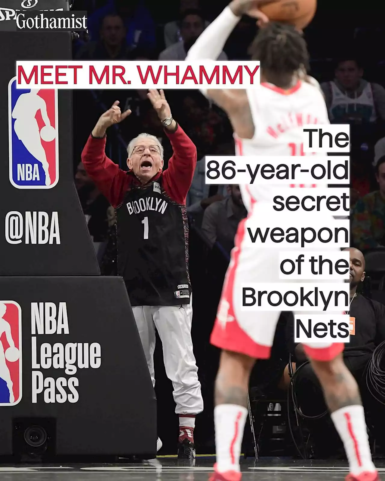 Meet Mr. Whammy, the Brooklyn Nets superfan and secret weapon