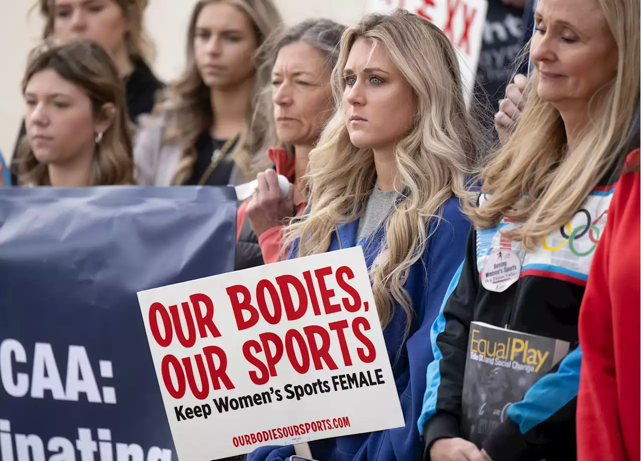 Protesters Vow To Take NCAA To Court For Including Transgender Athletes