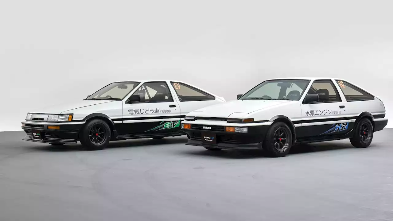 Toyota Reveals AE86 H2 And BEV Restomod Concepts In Japan