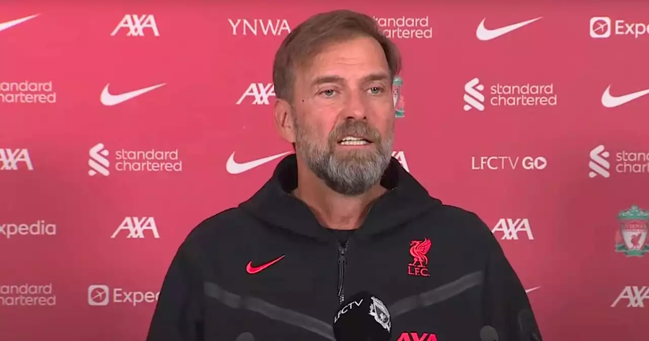 'Do I need to tell you again?!' Klopp snaps back at Liverpool transfer question