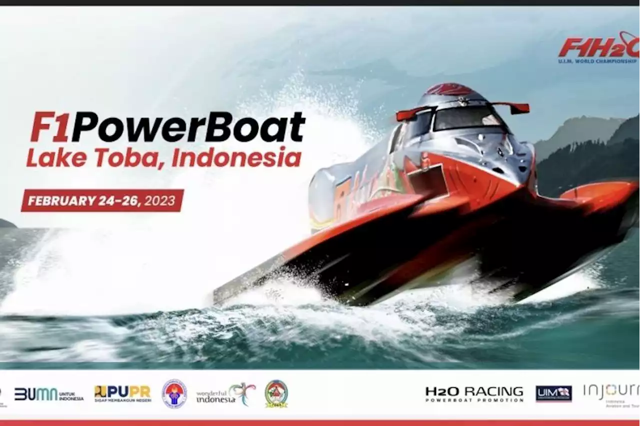 F1Powerboat 2023 Digelar di Danau Toba, Pariwisata Sumut Menggeliat