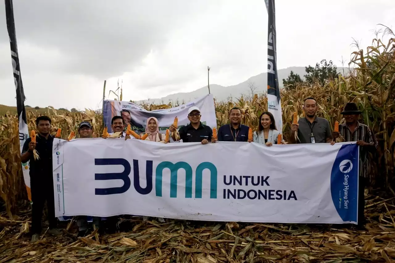 Panen Perdana, Program Makmur Besutan Erick Thohir di Karo Dongkrak Penghasilan Petani