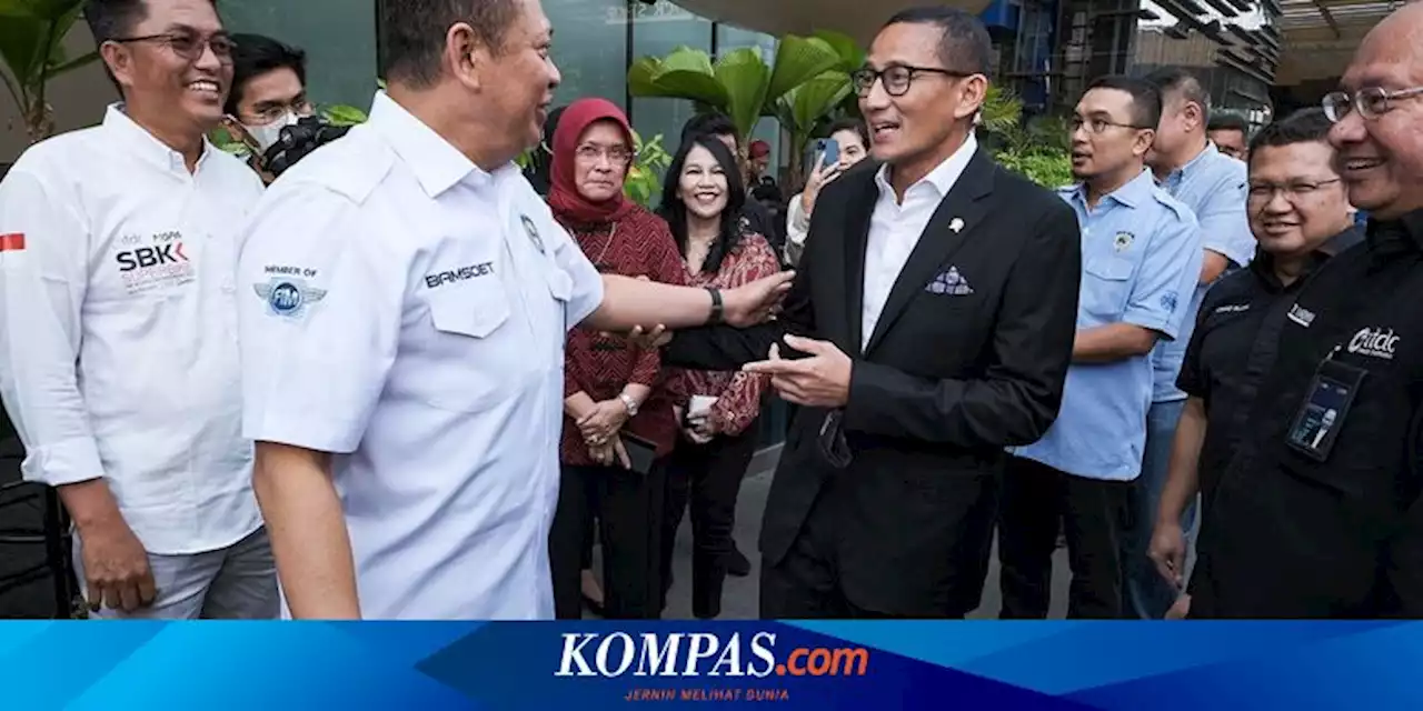 Sandiaga Uno Ajak Masyarakat Tonton Langsung WSBK di Lombok