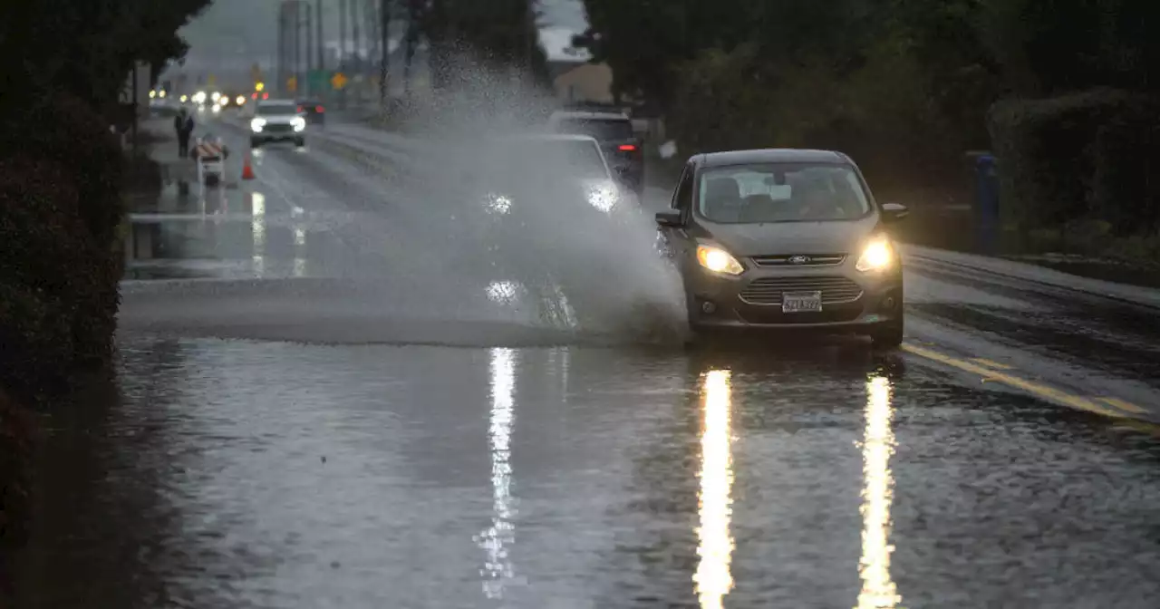 California weather stays wet and windy; Bay Area flood watches through the weekend