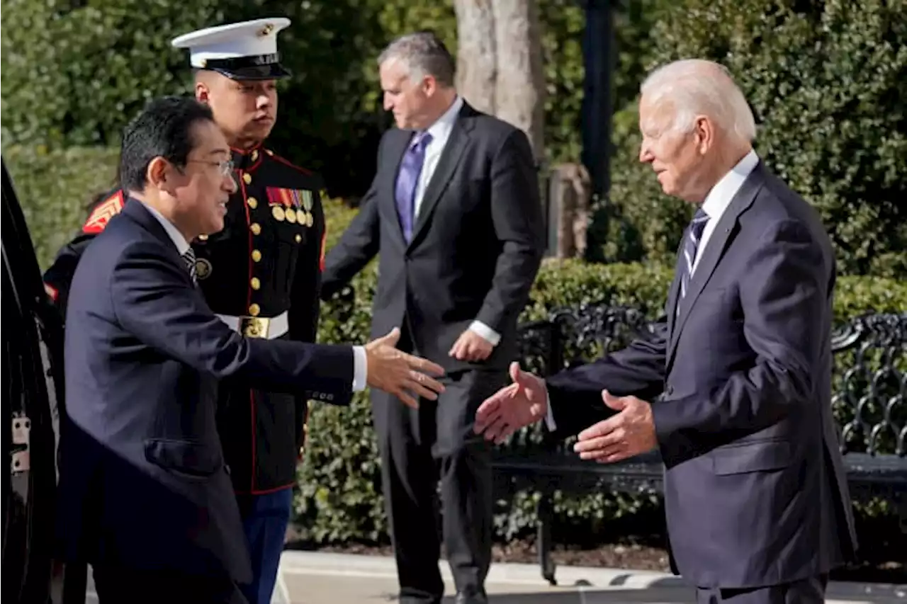 Biden and Kishida discuss Japan 'stepping up' security