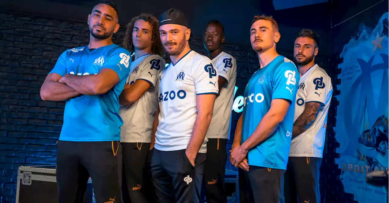 L'OM et Jul s'associent pour une collaboration inédite, le logo D&P s’affichera sur la manche du maillot olympien