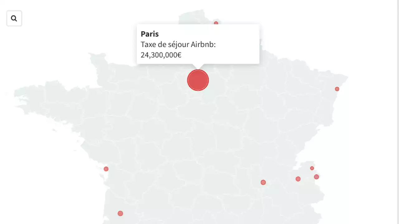 Voici le top 20 des villes françaises qui ont reçu le plus d’argent d’Airbnb en 2022