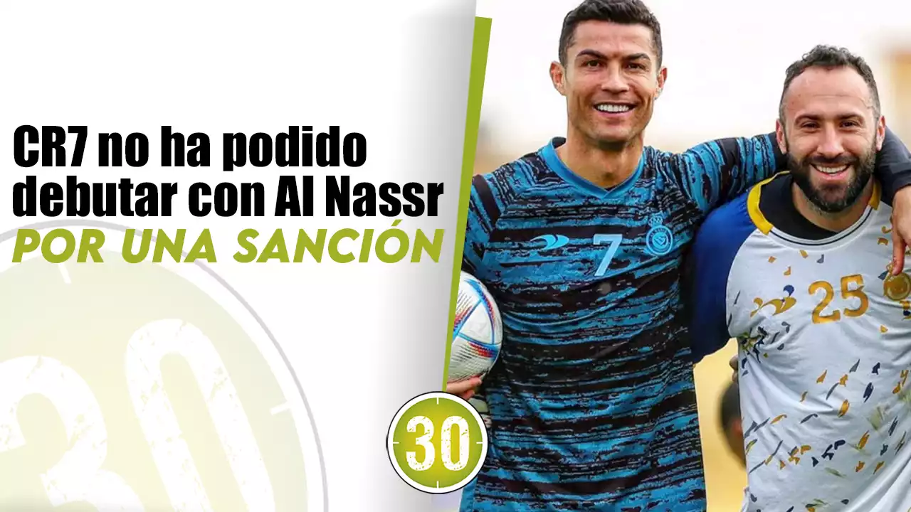 [VIDEO] Cristiano Ronaldo espera por su debut en Arabia