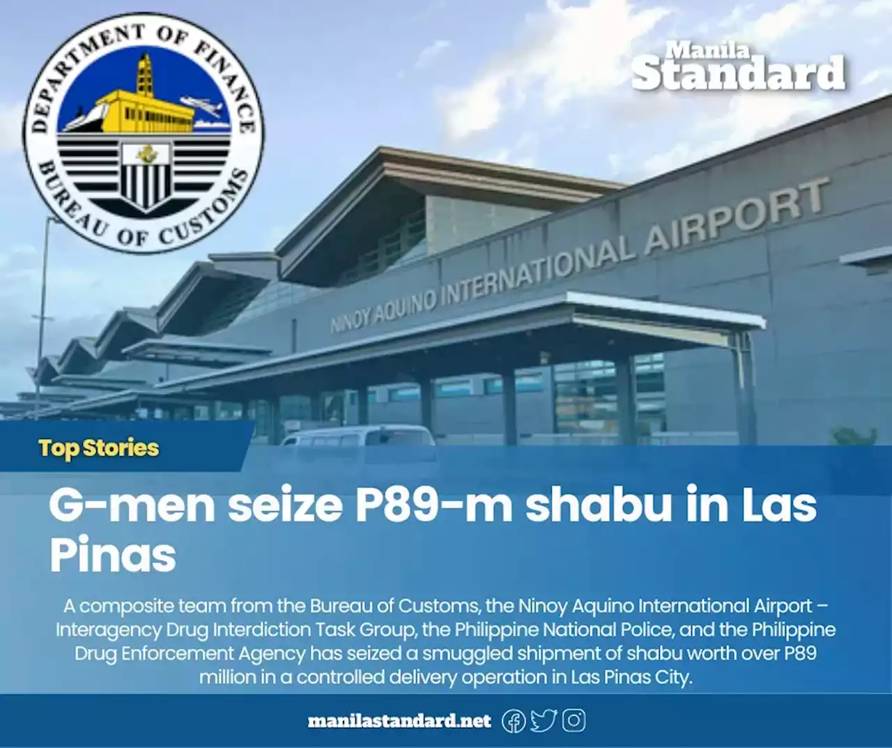 G-men seize P89-m shabu in Las Pinas