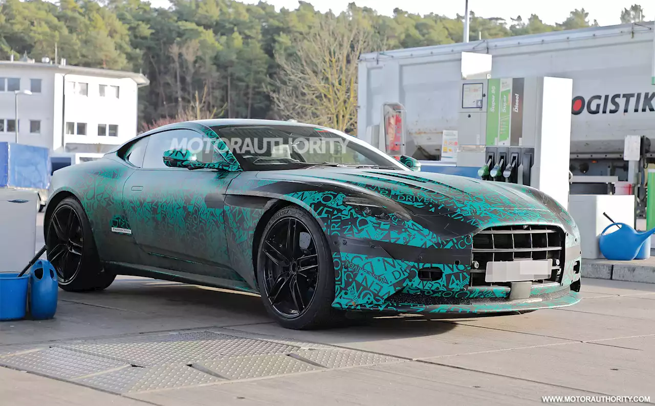 2024 Aston Martin DB11 spy shots