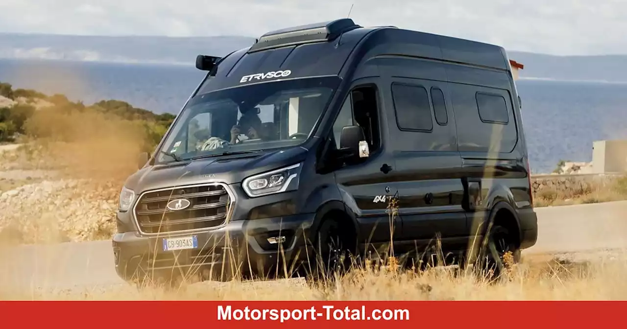 Der Etrusco CV 600 DF 4x4 ist ein Allrad-Wohnmobil auf Ford-Basis