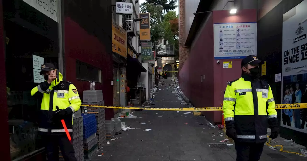 South Korean police seek manslaughter charges over deadly Halloween crush