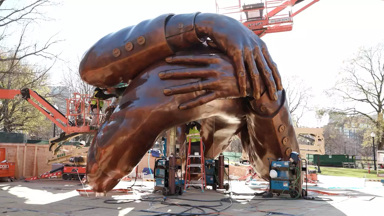 WATCH LIVE: Unveiling Of ‘The Embrace' Memorial