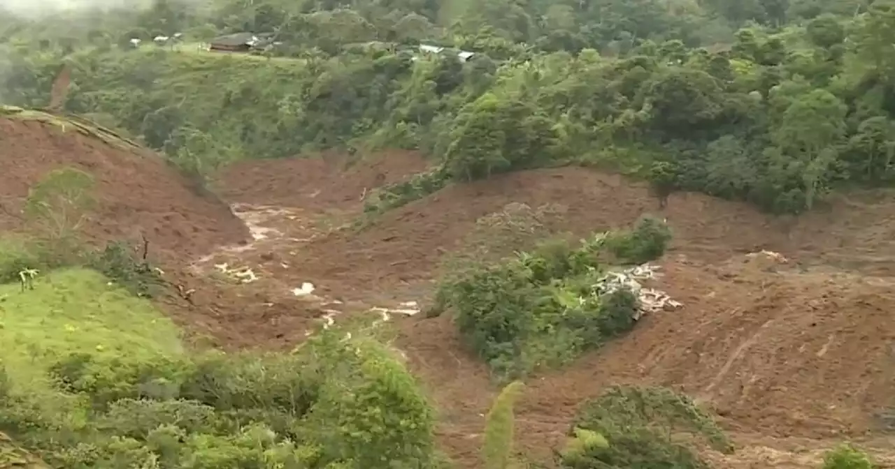 Derrumbe en Rosas, Cauca: la montaña sigue moviéndose y arrasó con más casas