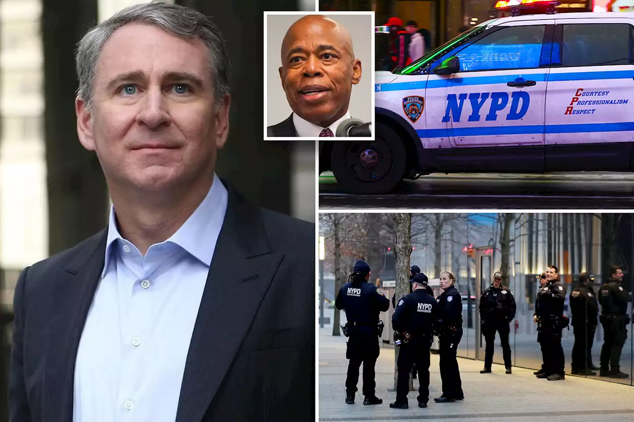 Citadel boss Ken Griffin urges Mayor Eric Adams to make NYC crime top priority