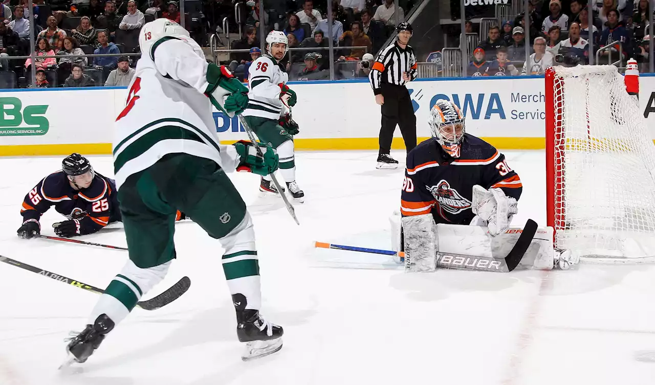 Islanders’ offense sputters again in ugly loss to Wild