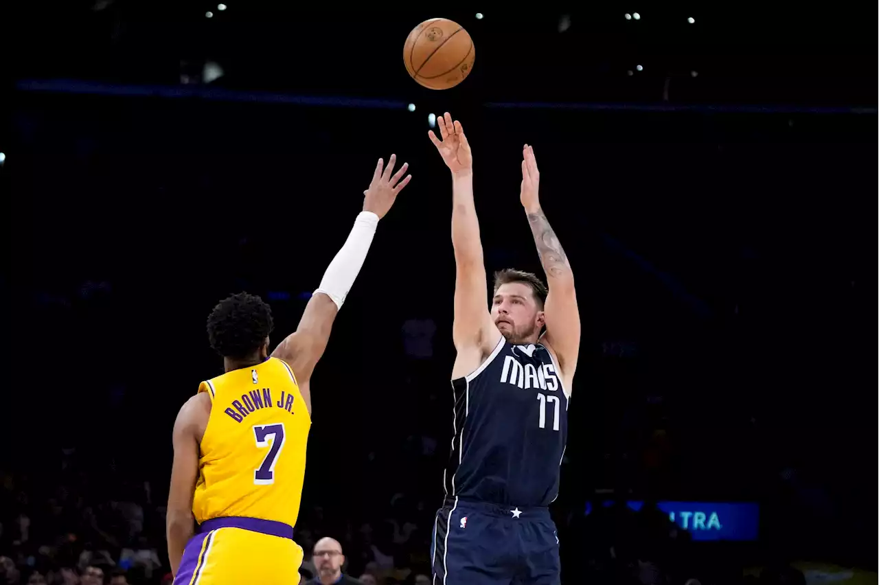 Luka Doncic’s heroics propel Mavericks past Lakers in double OT