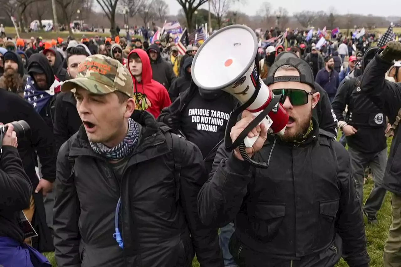 Proud Boys attacked democracy on 1/6, prosecutor says as trial starts