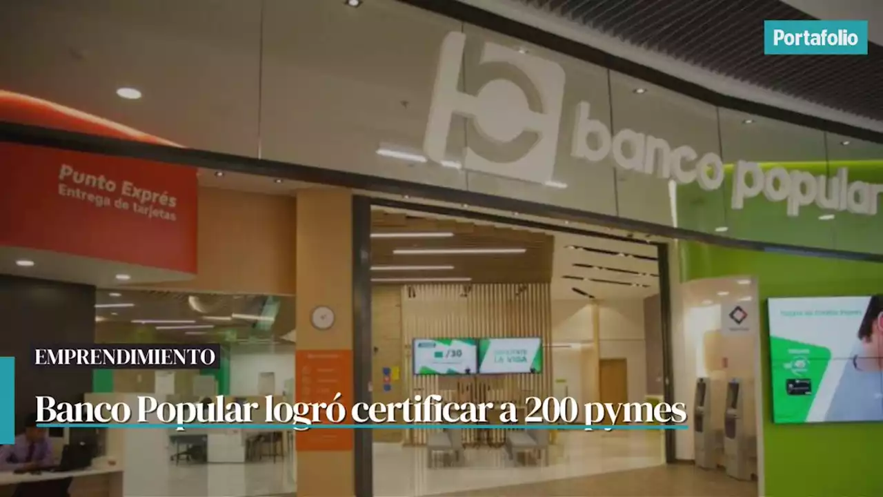 El Banco Popular impulsó 200 pymes con programa para emprendedores