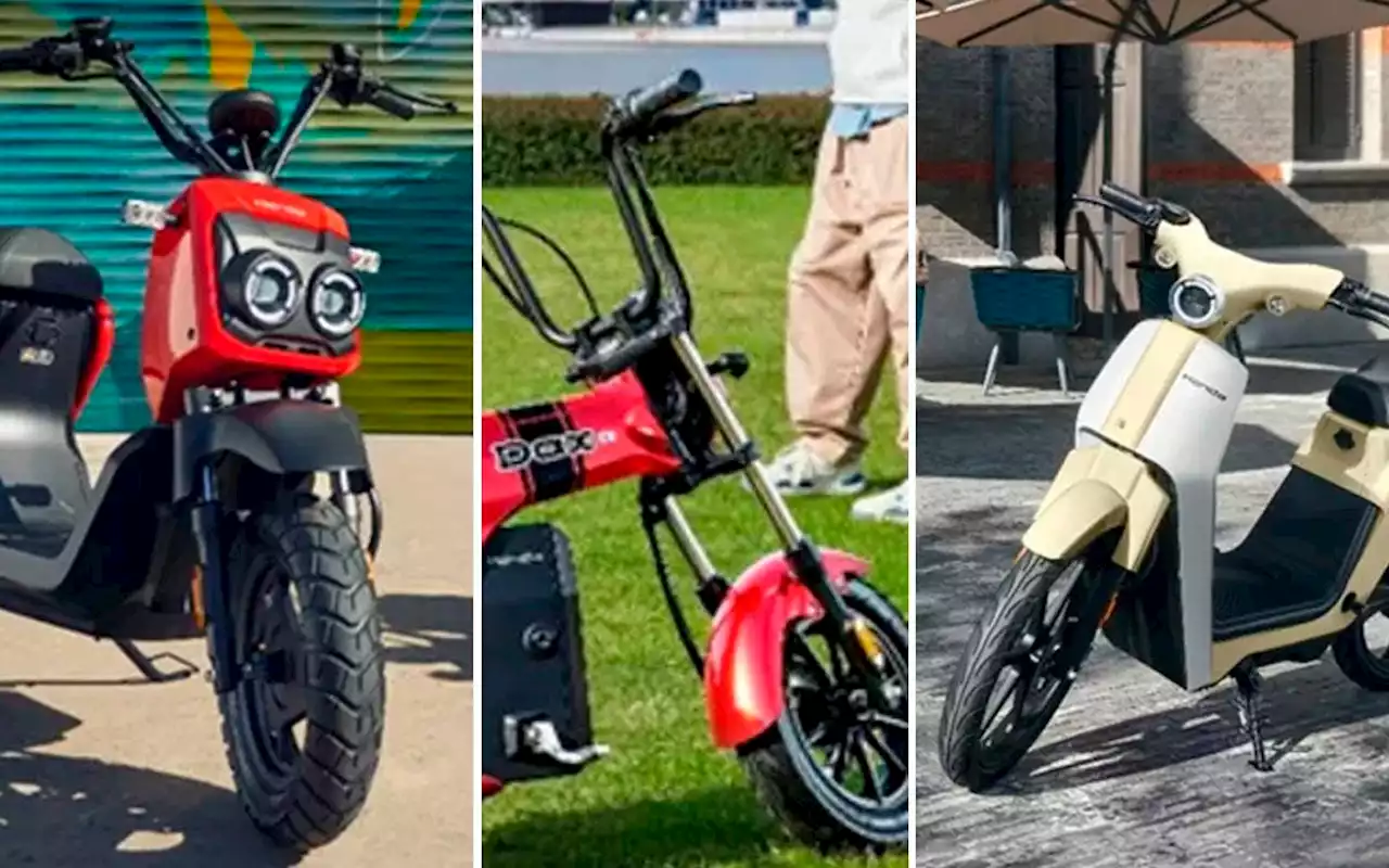 Los tres nuevos scooters eléctricos de Honda tienen argumentos para llamar la atención