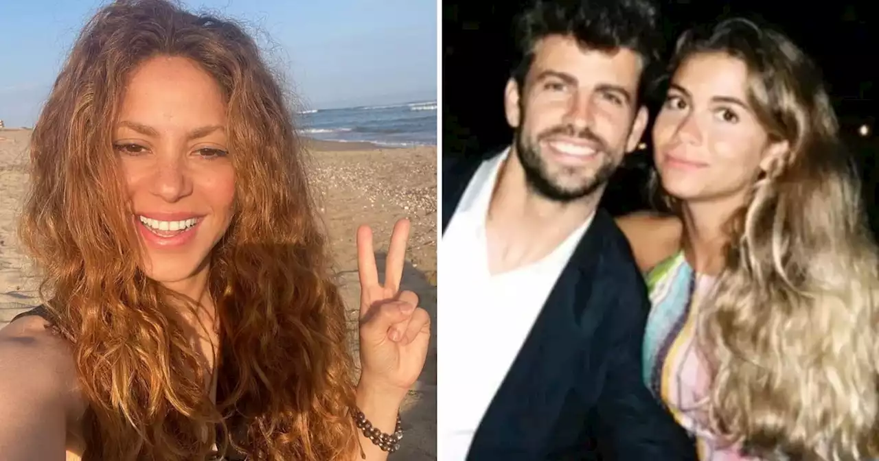 ¿Cómo tomó Clara Chía la canción de Shakira?, su cara lo dice todo