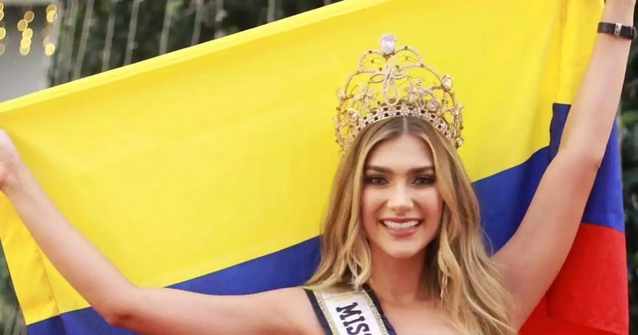 La miss Colombia, María Fernanda Aristizabal, deslumbró con su traje típico en Miss Universo