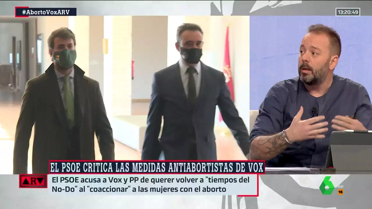 Antonio Maestre acusa a Gallardo de 'torturar' a las mujeres que deciden abortar: 'Es un ejercicio de sadismo y violencia'