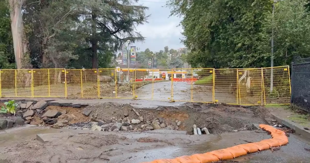 Oakland Zoo closed through early February due to sinkhole