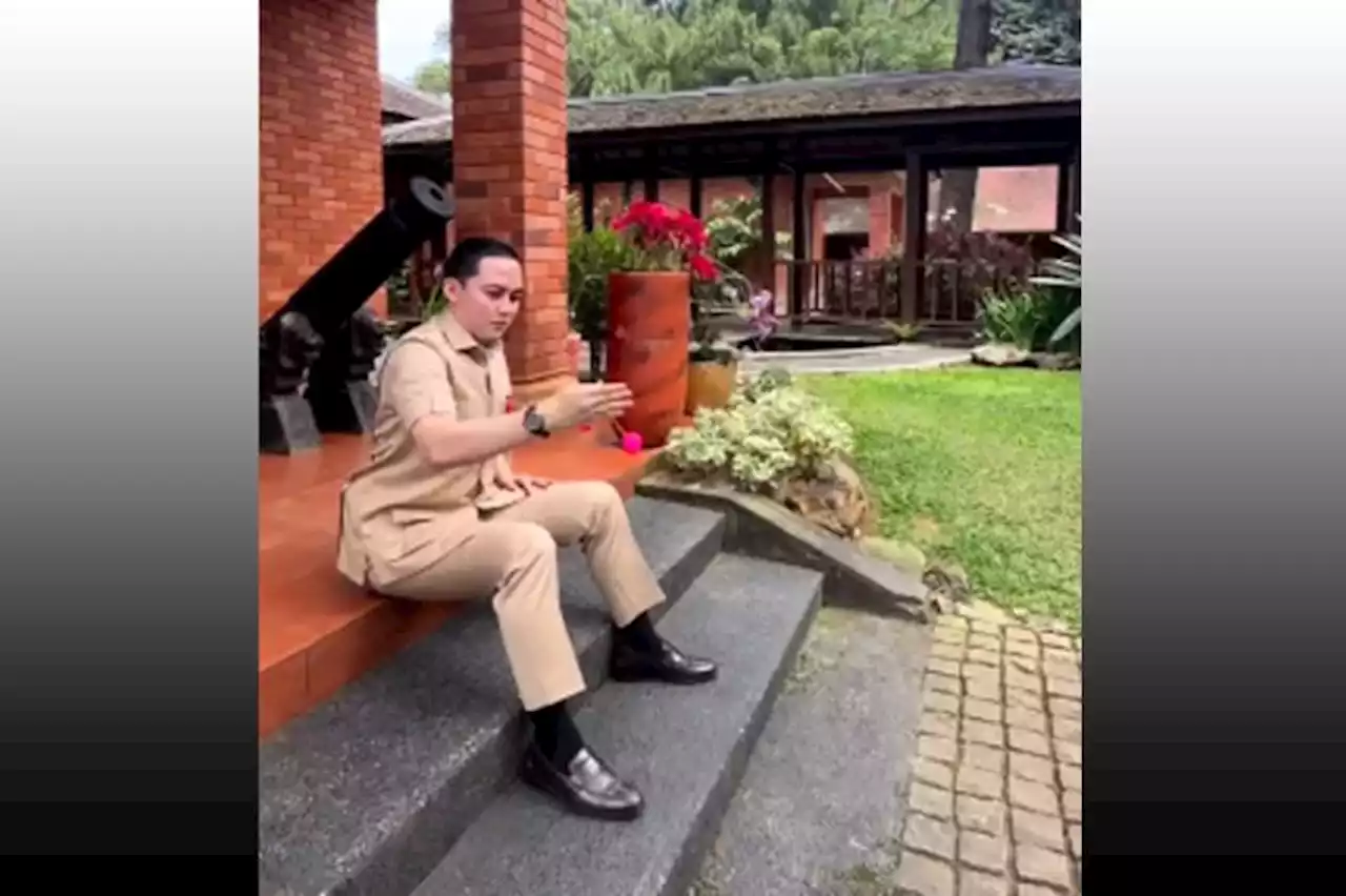 Momen Prabowo Pergoki Aspri Main Lato-Lato Bikin Ngakak