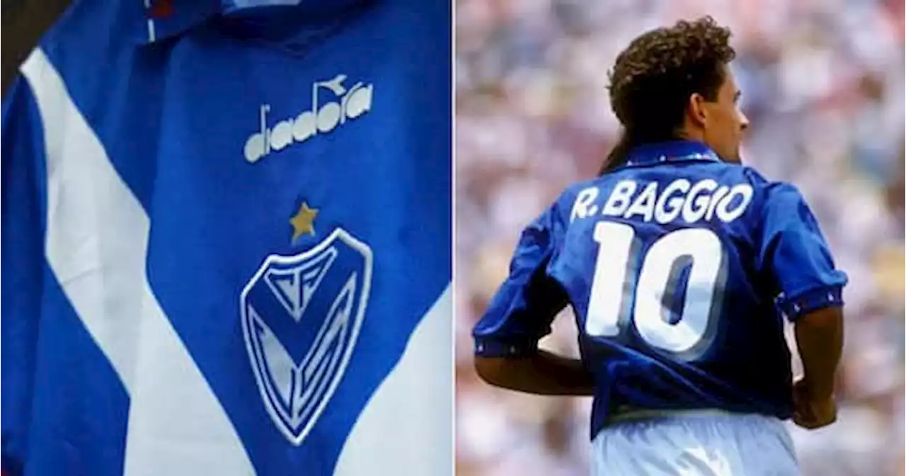 La nuova maglia del Velez 'copia' quella dell'Italia di Usa '94