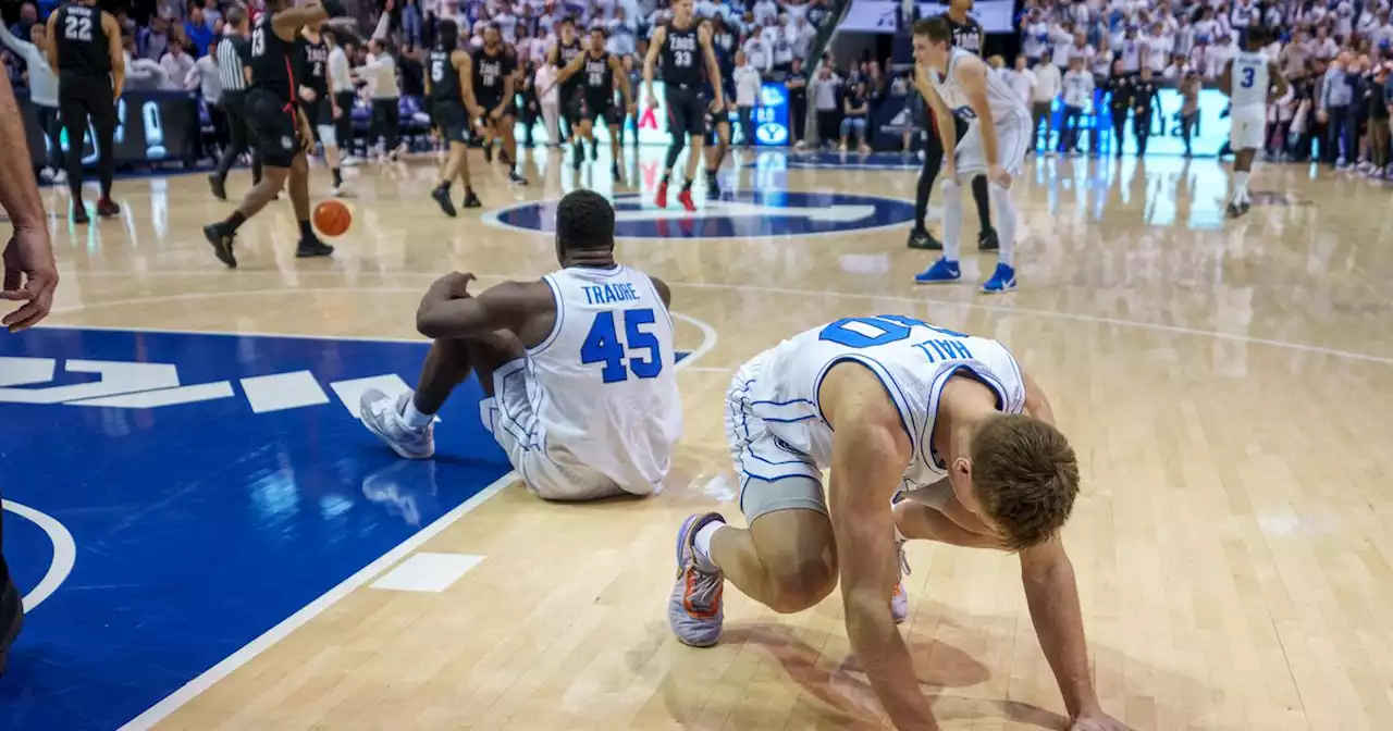 BYU lets 10-point lead slip away in loss to No. 8 Gonzaga