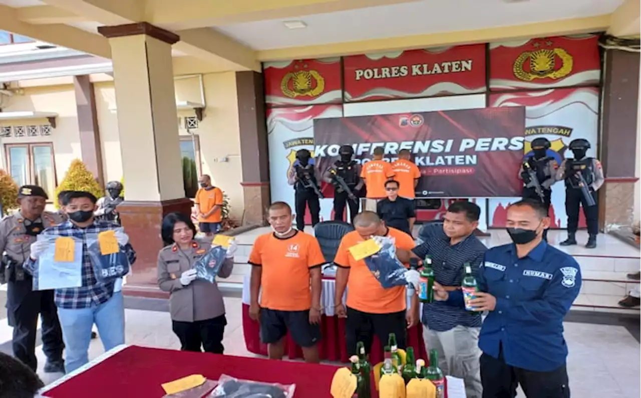 Melawan Anggota Polisi di Acara Dangdutan, 4 Warga Manisrenggo Klaten Ditangkap