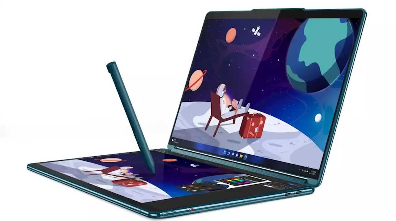 Lenovo Yoga Book 9i Dipamerkan di CES 2023, Laptop Layar Ganda Canggih