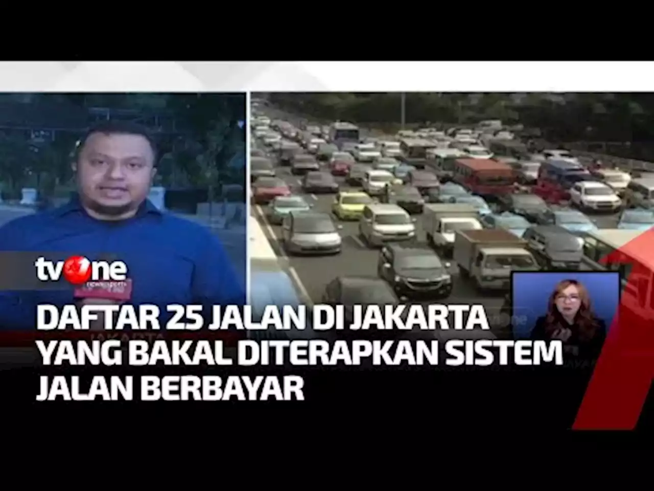 Sistem Jalan Berbayar akan Diterapkan di 25 Jalan Jakarta - tvOne