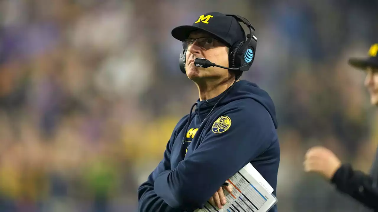 Jim Harbaugh appreciates University of Michigan president's show of support