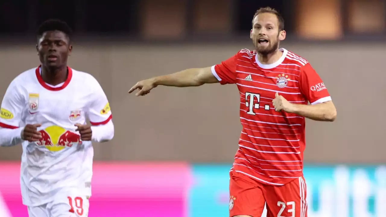 Debutant Blind en Gravenberch belangrijk bij spectaculair gelijkspel Bayern