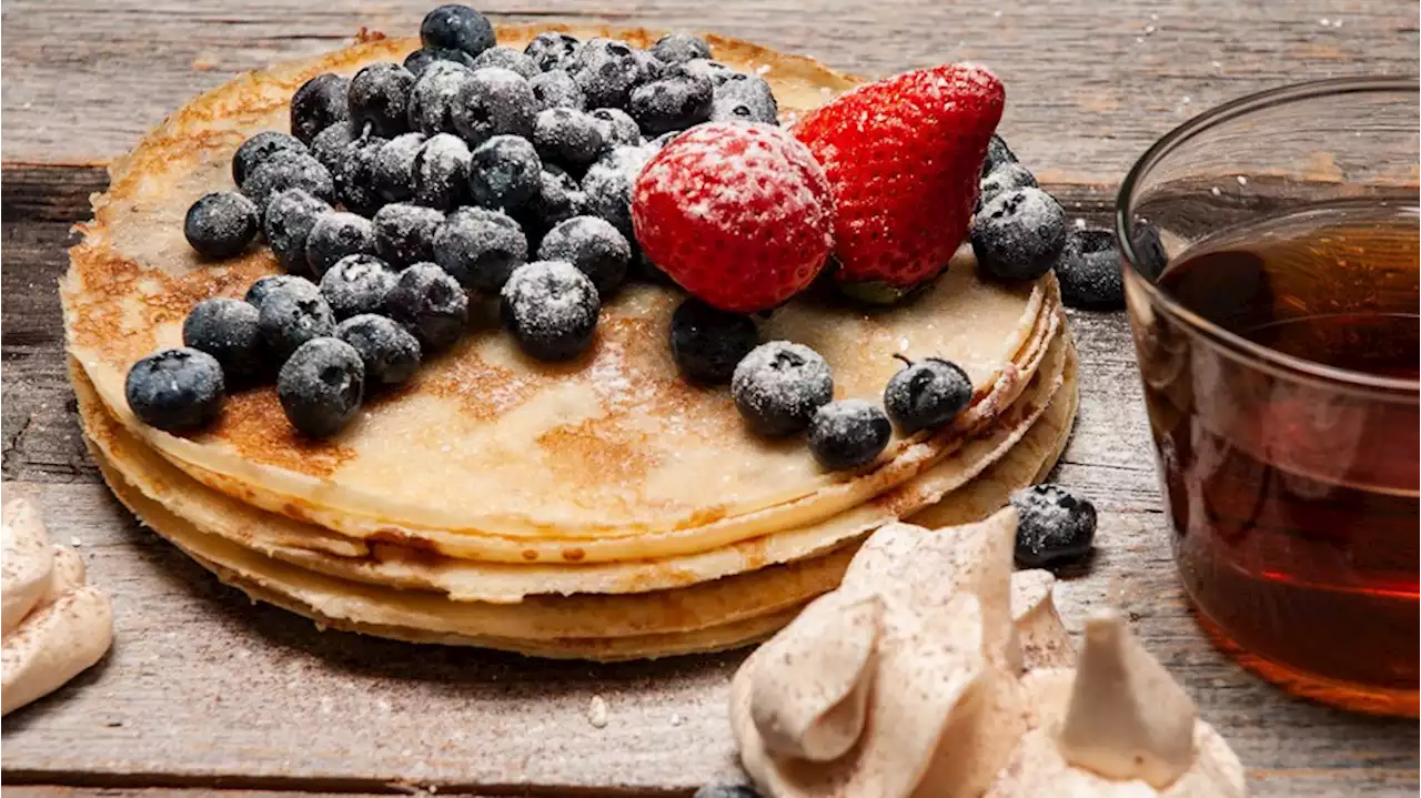 Rezepte zum Veganuary 2023: Pancakes mit Apfelmus