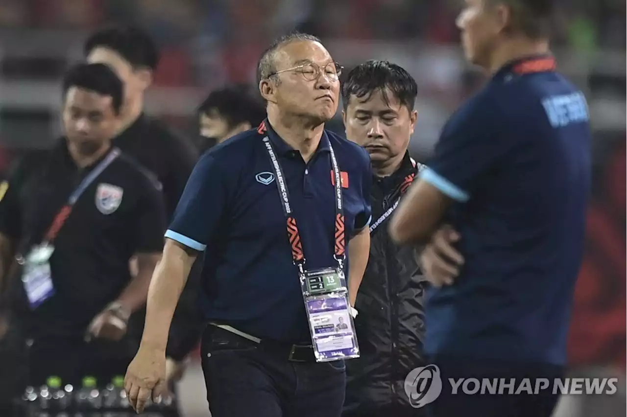 박항서호, 미쓰비시컵 결승 1차전서 태국과 2-2 극적 무승부 | 연합뉴스