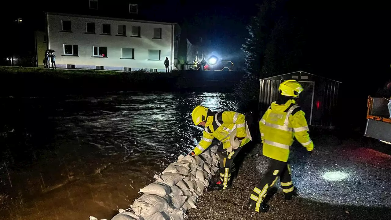 Sauerland: Hunderte Rettungseinsätze wegen Dauerregen