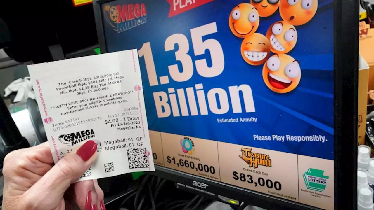 Mega Millions jackpot winning ticket sold to 1 person in Maine