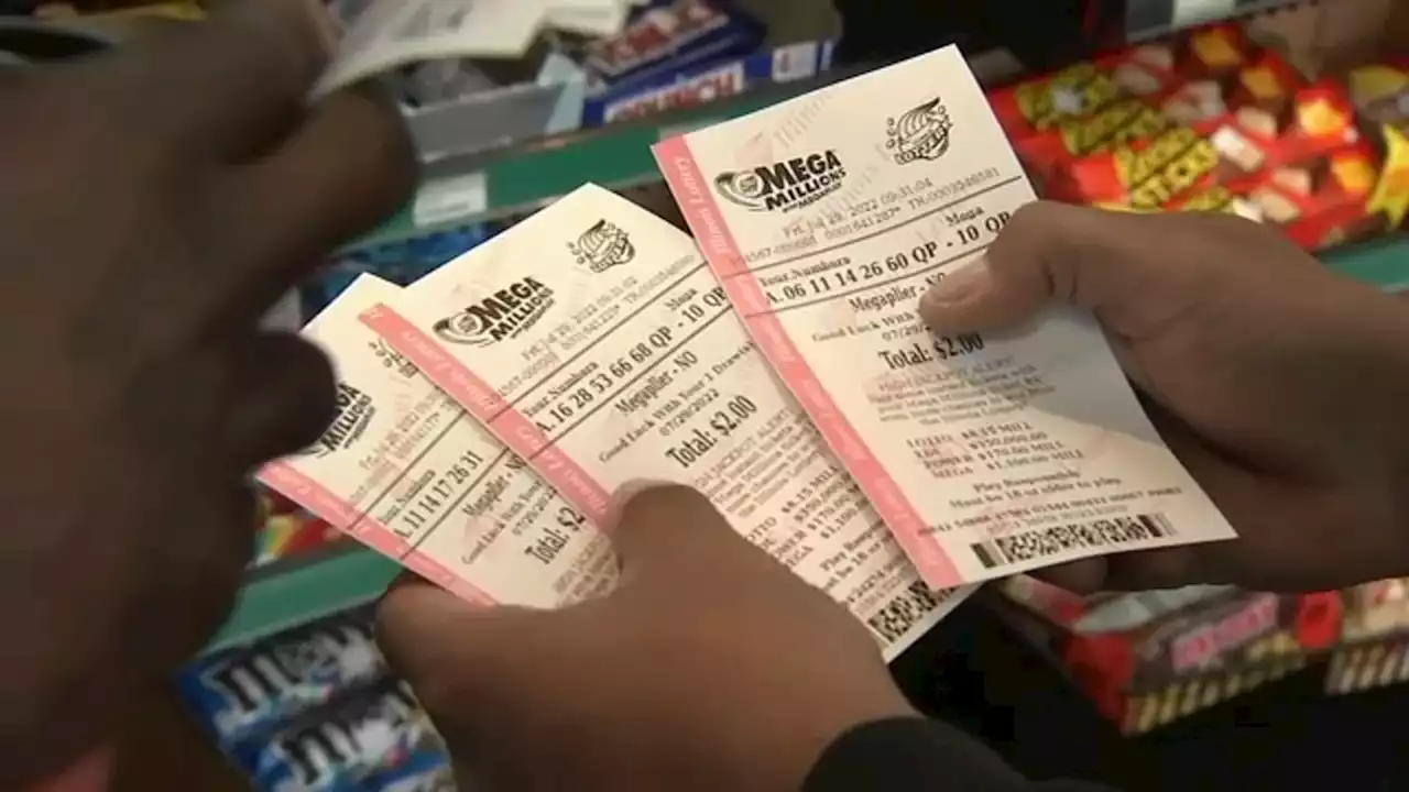 Winning numbers drawn for Mega Millions $1.35 billion jackpot, the 2nd largest in history