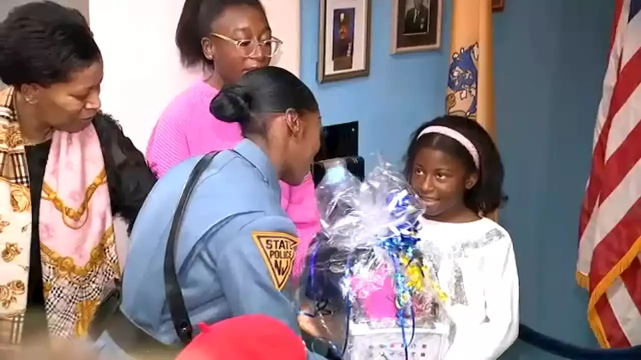 9-year-old lanternfly girl honored by Montclair Police months after frightening incident