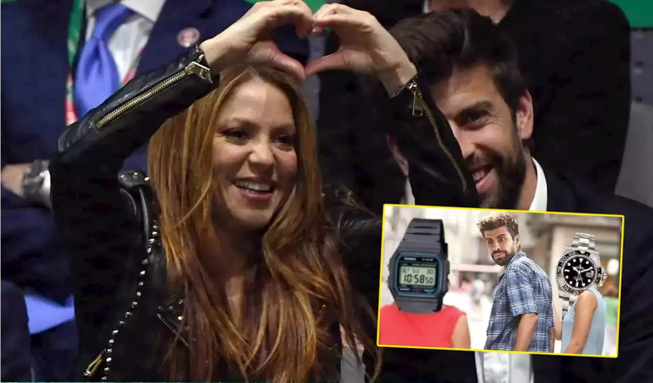 'Casio humilla sin necesidad de música': los memes no perdonaron la respuesta de Piqué a Shakira